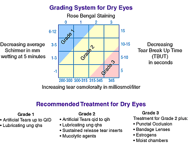 Diagnosis and Treatment of Tear Deficiencies